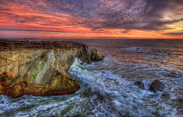 Sea Photograph - Stormy Seas by Beth Sargent
