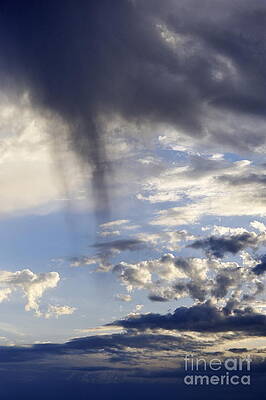 Cloud Photograph - Stormy Sky At Dusk by Sami Sarkis Photography
