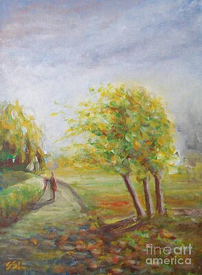 Wall Art featuring the painting Strength by Jane See