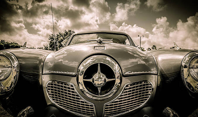 Classic Studebaker Front View Wall Art