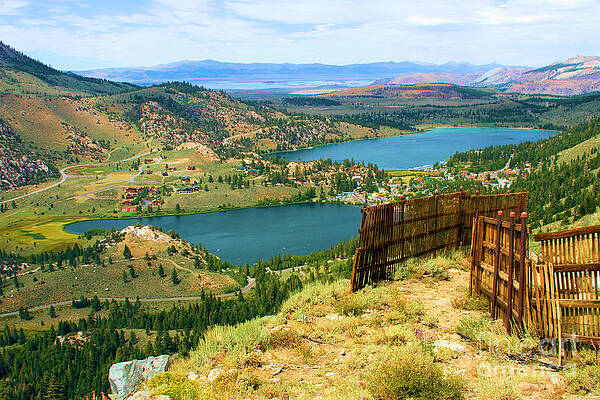 Scenic Mountain Lake View Wall Art