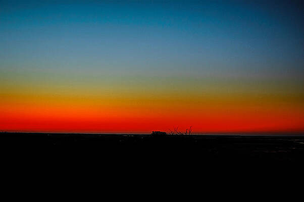 Sunrise Wall Art featuring the photograph Sunrise At Turkey Point Dividing Creek New Jersey by Louis Dallara