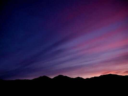 Wall Art featuring the photograph Sunrise Over The Mountains by Rona Black