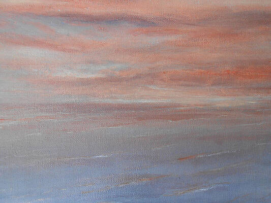Sky Painting - Sunset 2 by Jane See