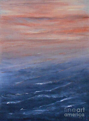 Sky Painting - Sunset 3 by Jane See