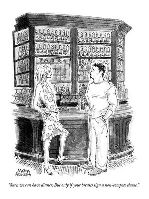 Humorous Bar Conversation Wall Art