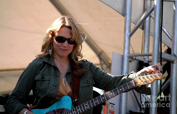 Music Wall Art featuring the photograph Susan Tedeschi by Angela J Murray