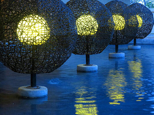 Tamarindo Reflections by Rick Locke - Out of the Corner of My Eye