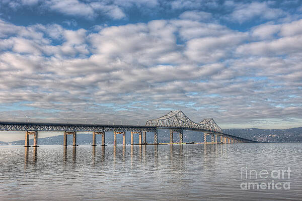 Wall Art featuring the photograph Tappan Zee Bridge I by Clarence Holmes