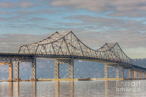 Steel Bridge Over Calm Waters Wall Art