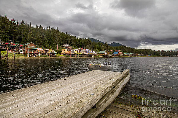 Spring Photograph - Tenakee Springs Summer Evening by Darcy Michaelchuk