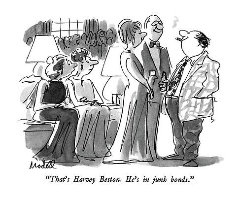 Social Gathering with Harvey Beston Drawing