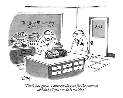 Scientists Discover Cure for Common Cold Wall Art