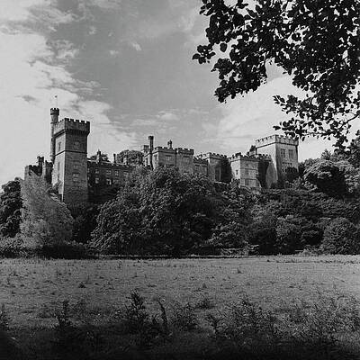 Rural Scene Photograph - The Cavendish's Castle by John Rawlings