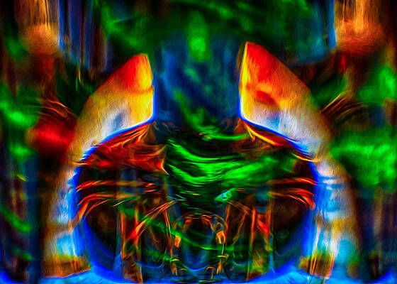 Wall Art featuring the photograph The Doors Of Perception by Omaste Witkowski