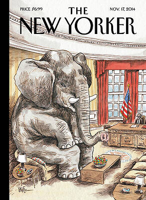 Elephant in the Oval Office Wall Art