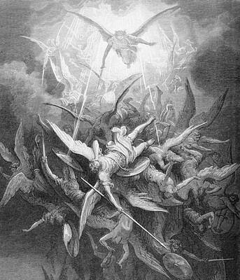 Fallen Angels Paintings for Sale by Bridgeman Images