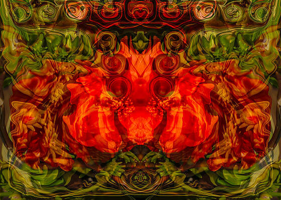 Painting - The Fates by Omaste Witkowski