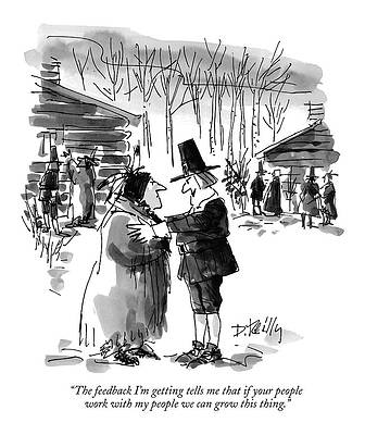 Native Drawing - The Feedback I'm Getting Tells Me That If by Donald Reilly