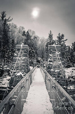 Wall Art featuring the photograph The Frost Across by Duluth To Door County Photography