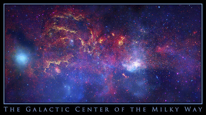 Photograph - The Galactic Center Of The Milky Way by Adam Mateo Fierro