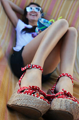 Happy Wall Art featuring the photograph The Good Life by Laura Fasulo