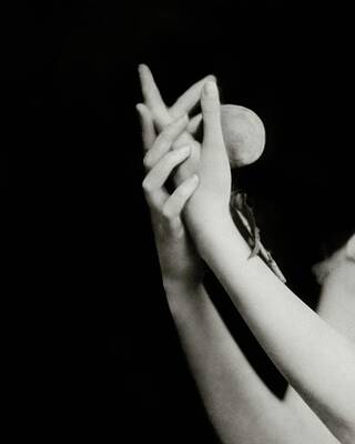 Wall Art featuring the photograph The Hands Of Peggy Wood by Ira L. Hill