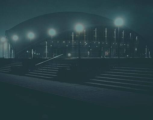 Massachusetts Photograph - The Kresge Auditorium In Cambridge by Serge Balkin
