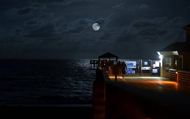 Moody Wall Art featuring the photograph The Last Outpost by Laura Fasulo