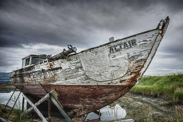 Boat Wall Art featuring the photograph The Lost Fleet Altair 1 by Ghostwinds Photography