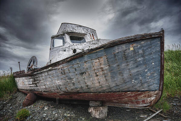 Boat Wall Art featuring the photograph The Lost Fleet Dry Dock by Ghostwinds Photography