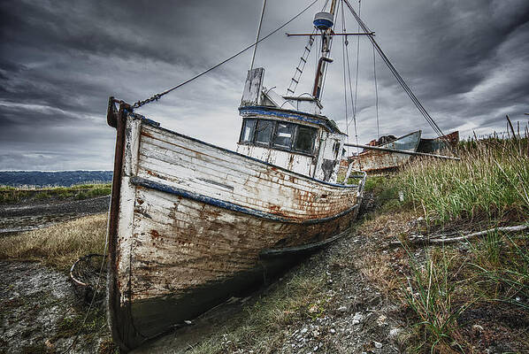 Forsake Wall Art featuring the photograph The Lost Fleet Forsaken by Ghostwinds Photography