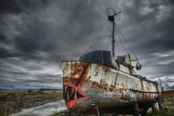 Boat Wall Art featuring the photograph The Lost Fleet Jaws by Ghostwinds Photography