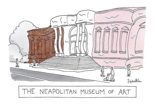 The Neapolitan Museum of Art Cartoon Wall Art