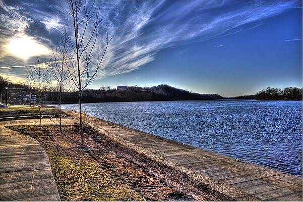 West Virginia Photograph - The Ohio River by Jonny D