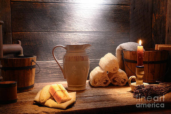The Old Bathroom by Olivier Le Queinec