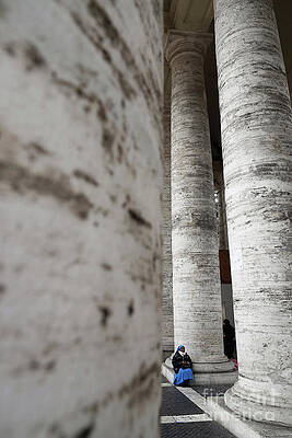 Wall Art featuring the photograph The Papal Conclave Day Two by Dan Kitwood