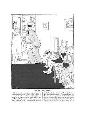 Sunrise Wall Art featuring the drawing The Reading Public

The View Of The Sunrise by Gluyas Williams