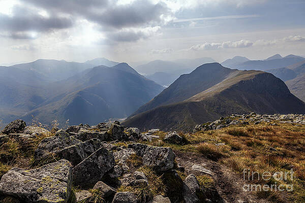 Peaceful Wall Art featuring the photograph The Ridge by Kype Hills