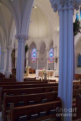 Villanova University Photograph - The Sanctuary by William Norton