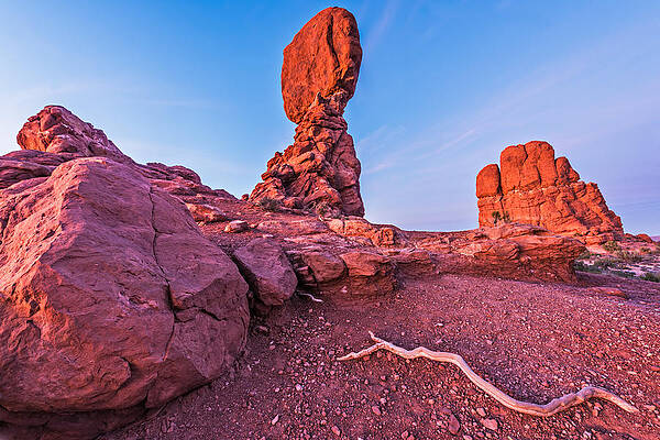 Wall Art featuring the photograph The Serpent And The Rock - Arches National Park Photograph by Duane Miller
