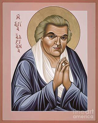 Wall Art featuring the painting The Servant Of God Adrienne Von Speyr 068 by William Hart McNichols