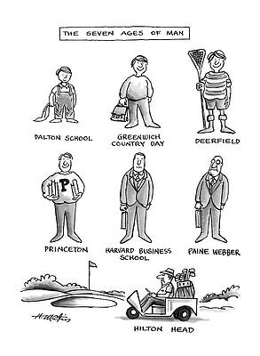 The Seven Ages of Man Wall Art