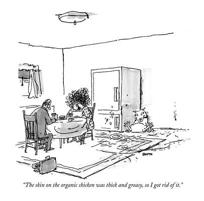 Dinner with a Clever Cat Wall Art