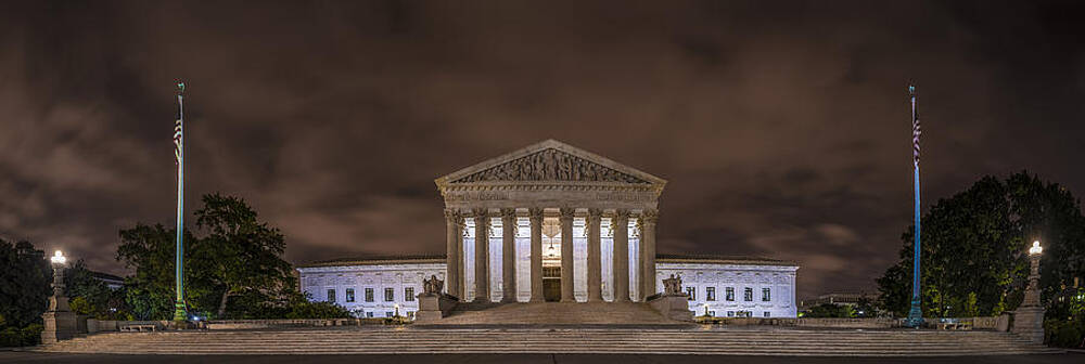 America Photograph - The Supreme Court In Color by David Morefield