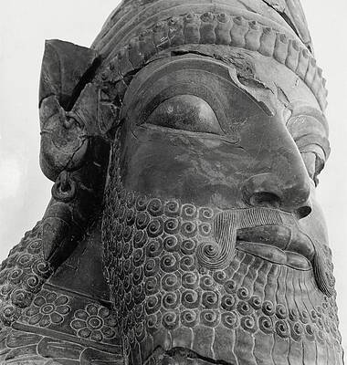 Intricate Ancient Stone Sculpture Wall Art