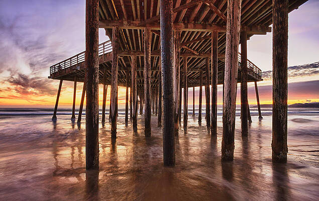 Seascape Photograph - The Underneath by Beth Sargent