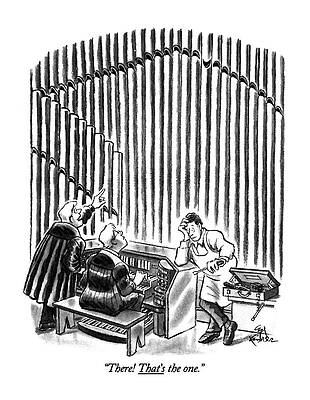 Pipe Wall Art featuring the drawing There! That's The One by Ed Fisher