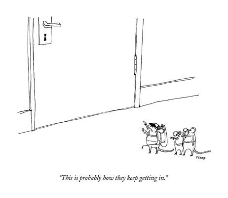 Clever Mice Plan Escape Wall Art