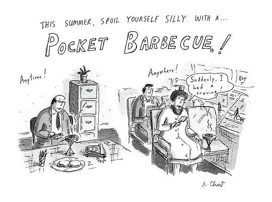 Summer Drawing - 'this Summer by Roz Chast